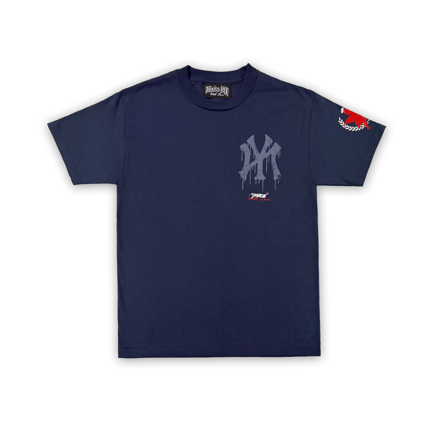 NY DRIPZ (NAVY/RED)