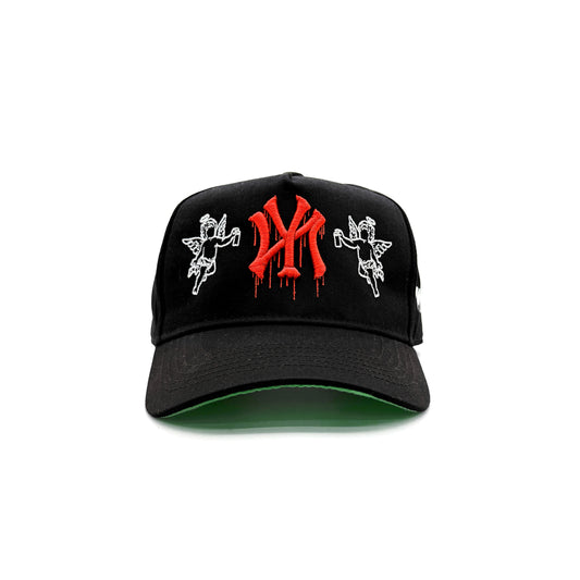 NY DRIPS LOGO SNAP (BLK/RED)