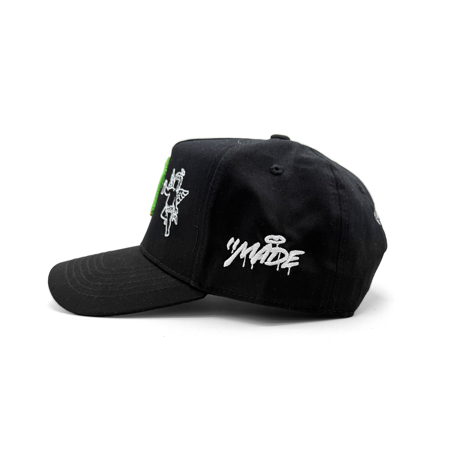 NY DRIPS LOGO SNAP (BLK/SLIME GREEN)